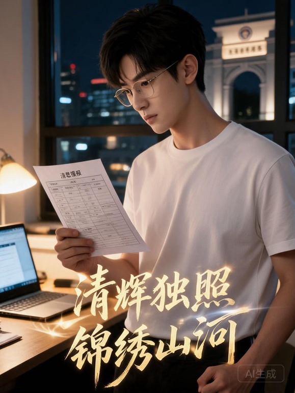 清辉独照锦绣山河