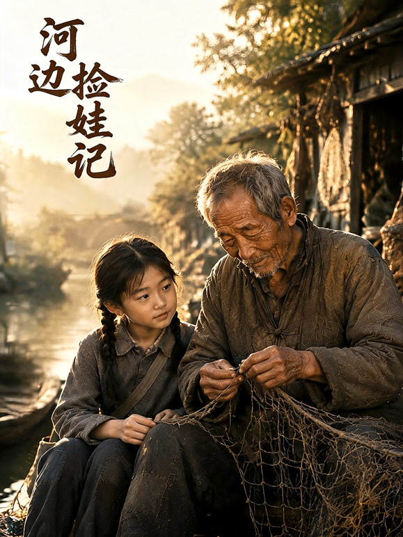 河边捡娃记