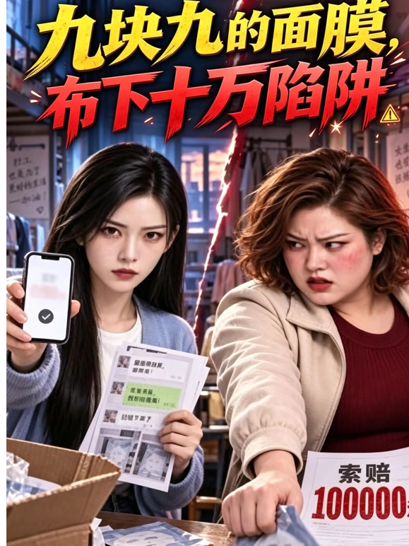 九块九面膜，布下十万陷阱