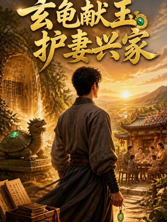 玄龟献玉护妻兴家