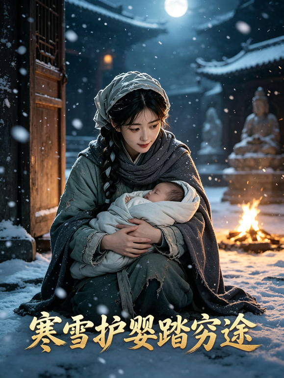 寒雪护婴踏穷途