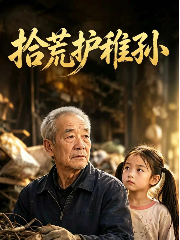 拾荒护稚孙