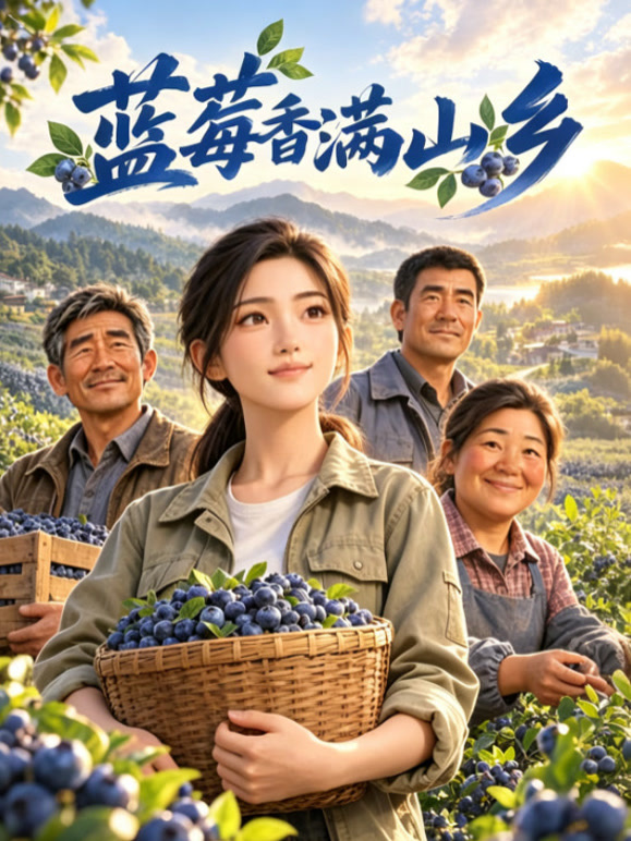 蓝莓香满山乡