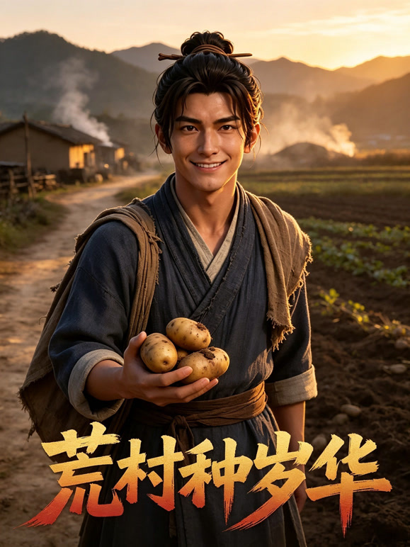 荒村种岁华
