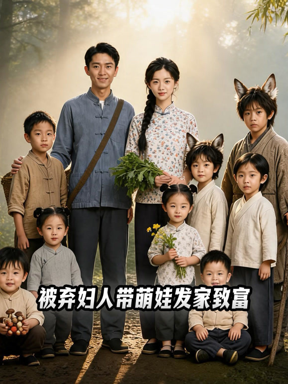被弃妇人带萌娃发家致富