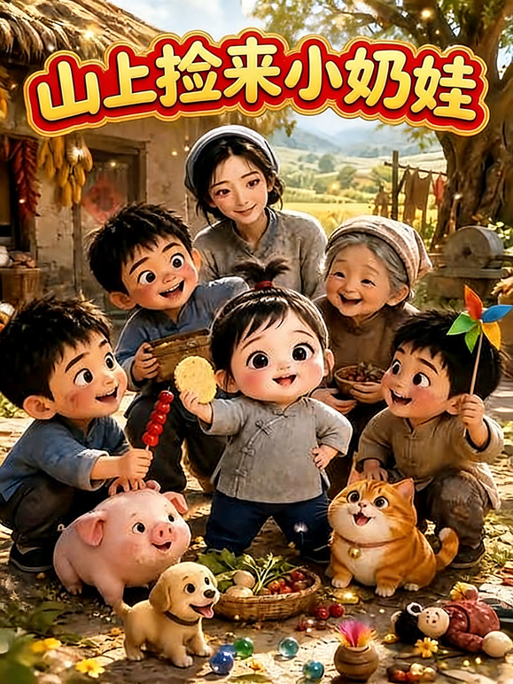 山上捡来小奶娃