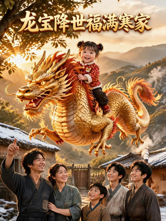 龙宝降世福满寒家