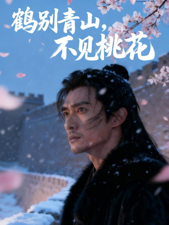 鹤别青山，不见桃花