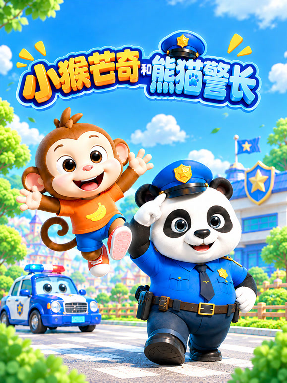 小猴芒奇和熊猫警长