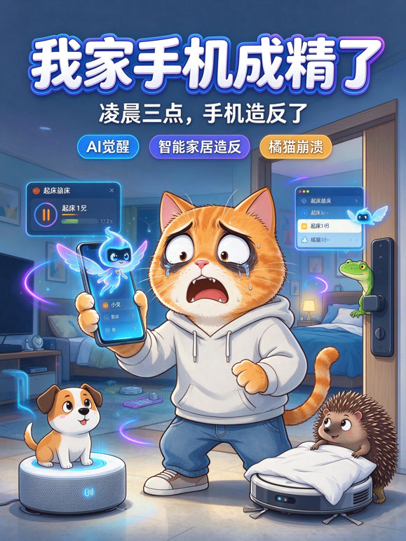 我家手机成精了