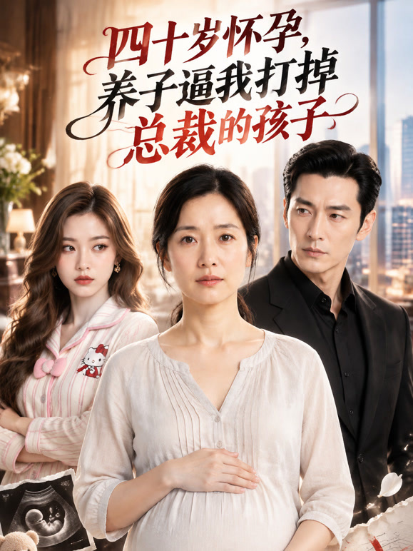 四十岁怀孕，养子逼我打掉总裁的孩子