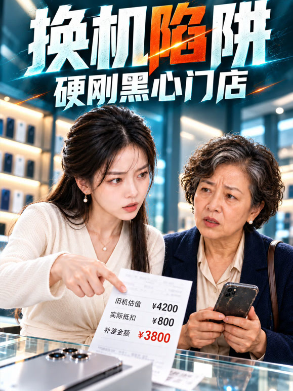 换机陷阱，硬刚黑心门店