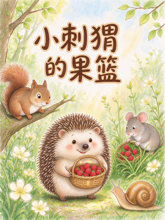 小刺猬的果篮