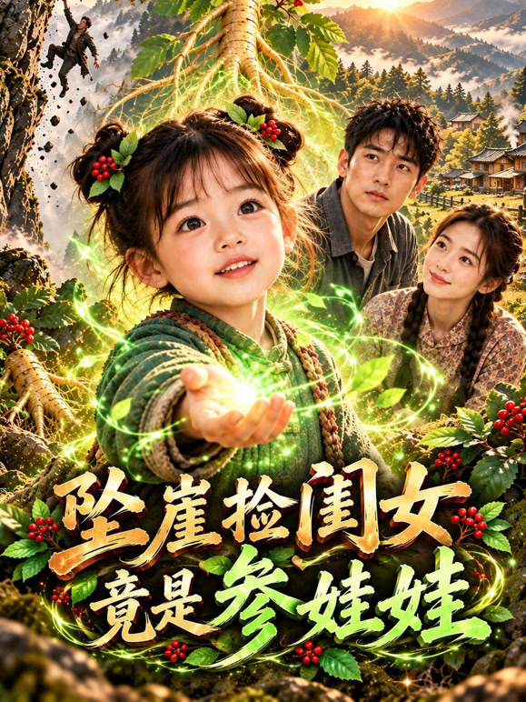 坠崖捡闺女，竟是参娃娃