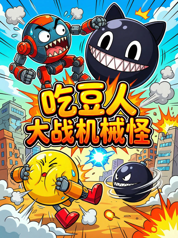 吃豆人大战机械怪