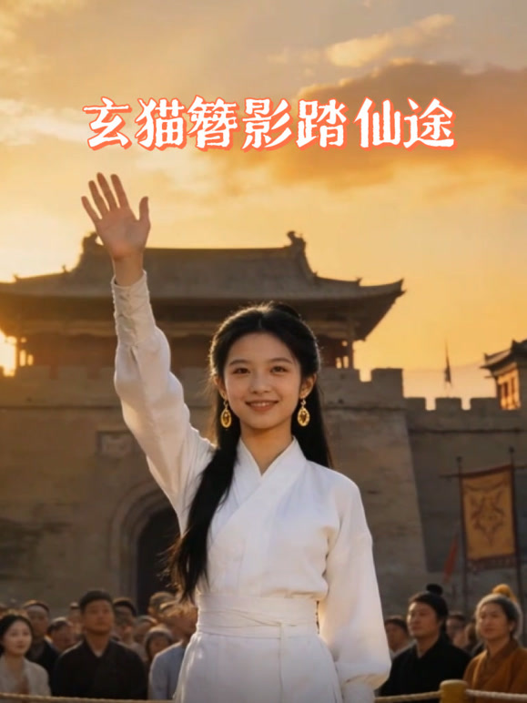 玄猫簪影踏仙途