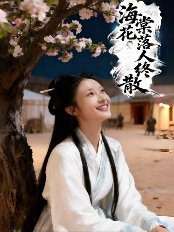 海棠花落人终散