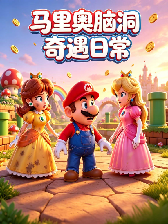 马里奥脑洞奇遇日常
