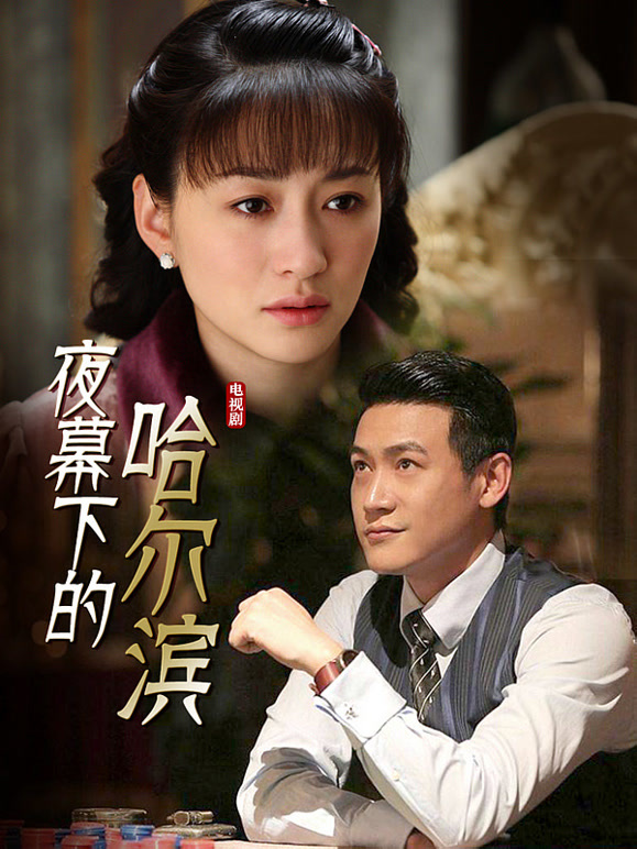 夜幕下的哈尔滨