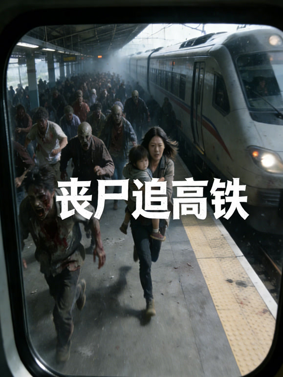 丧尸追高铁