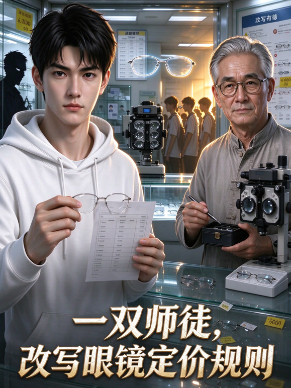 一双师徒，改写眼镜定价规则