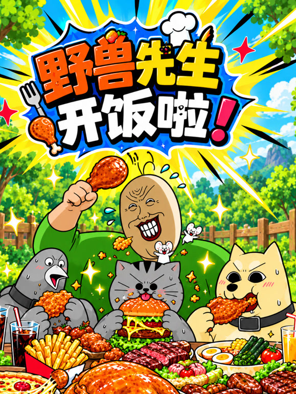 野兽先生开饭啦