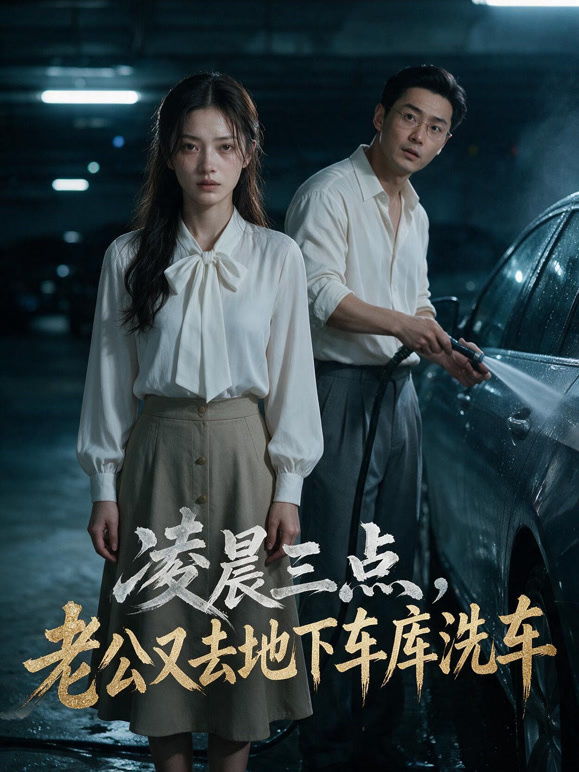 凌晨三点，老公又去地下车库洗车