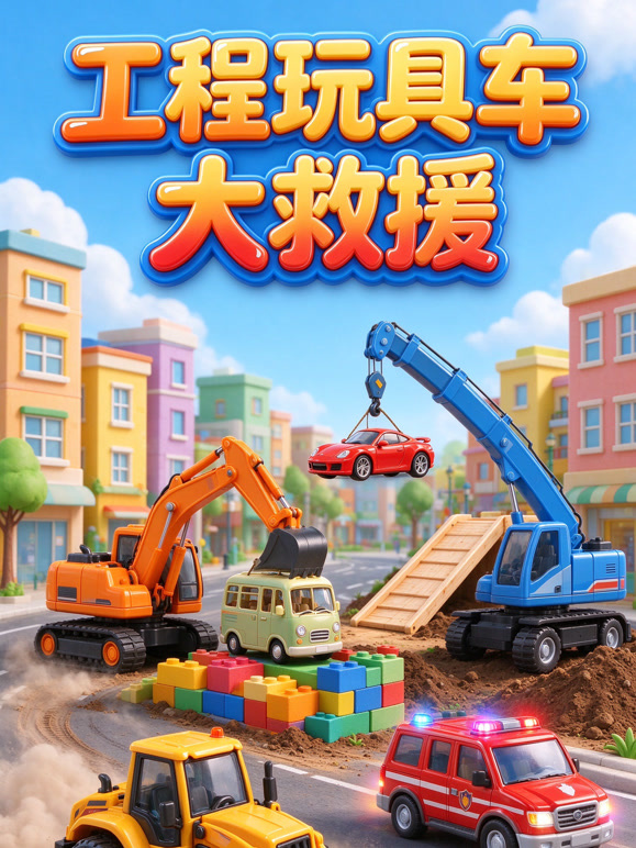 工程玩具车大救援