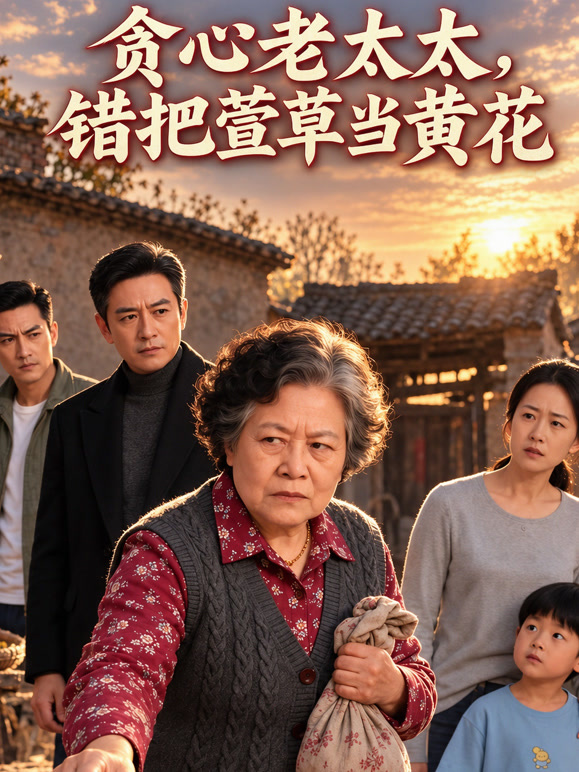 贪心老太太，错把萱草当黄花
