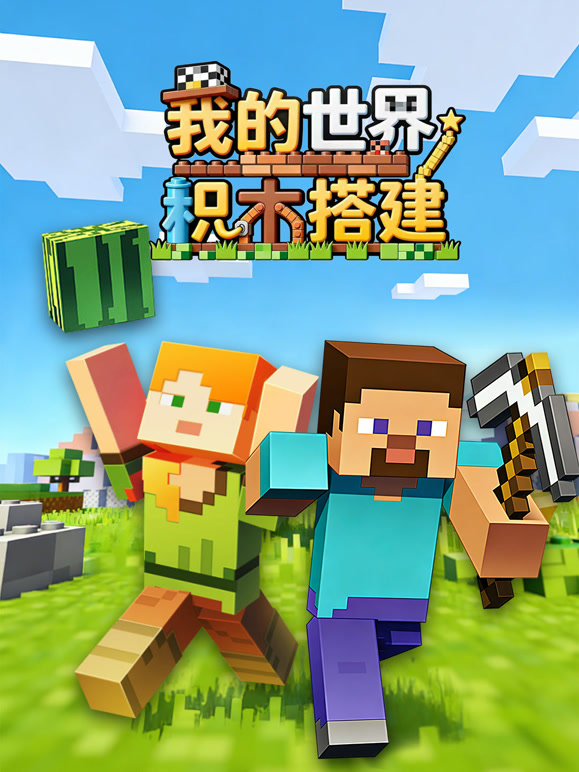 我的世界积木搭建