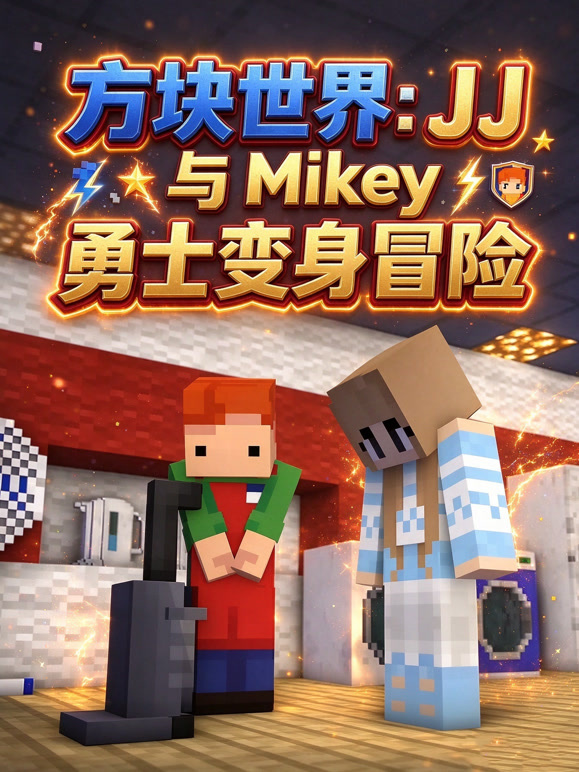 方块世界：JJ 与 Mikey 勇士变身冒险