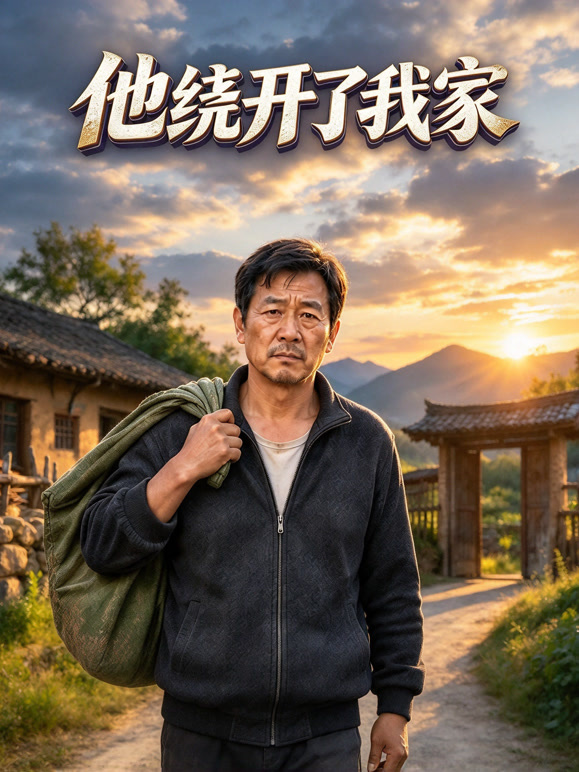 他绕开了我家