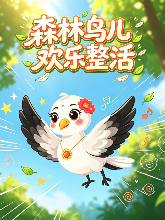 森林鸟儿欢乐整活