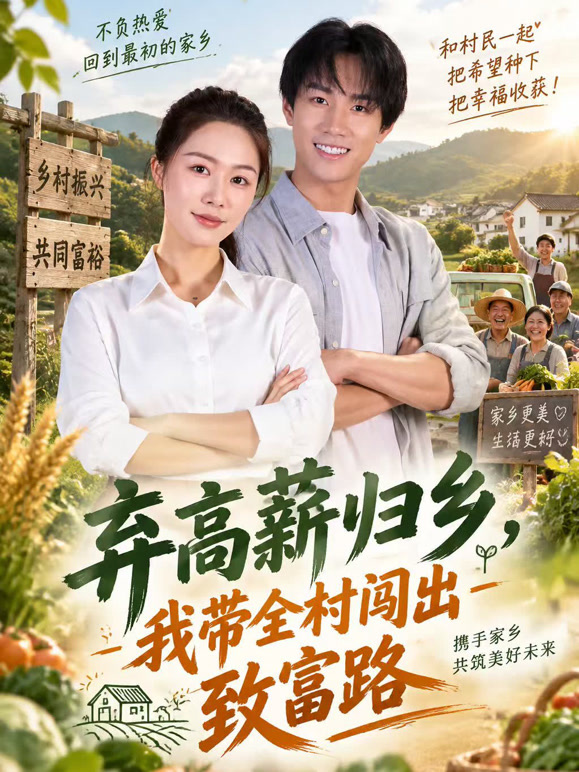 弃高薪归乡，我带全村闯出致富路