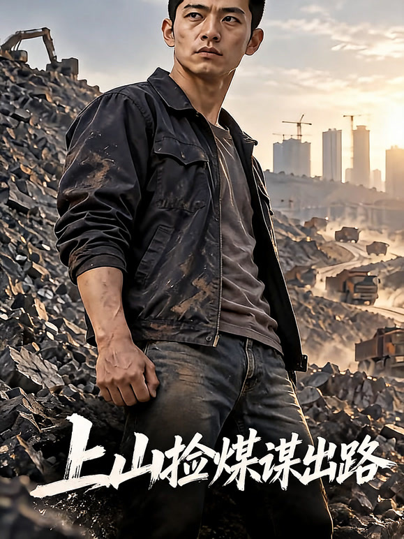 上山捡煤谋出路