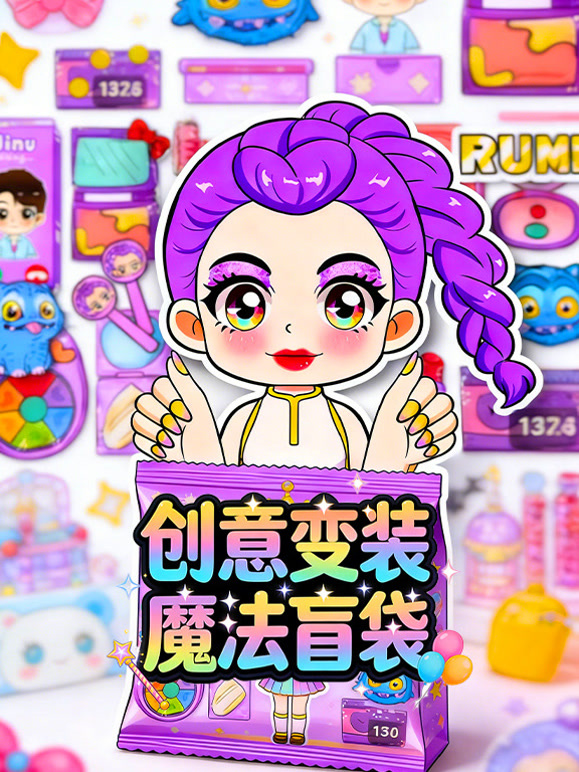 创意变装魔法盲袋