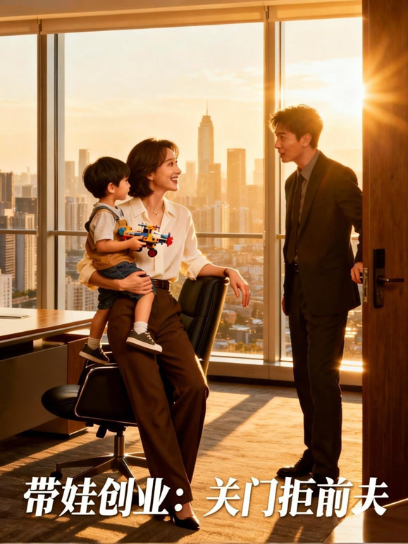 带娃创业：关门拒前夫