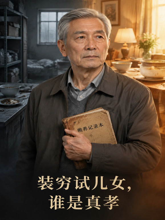 装穷试儿女，谁是真孝