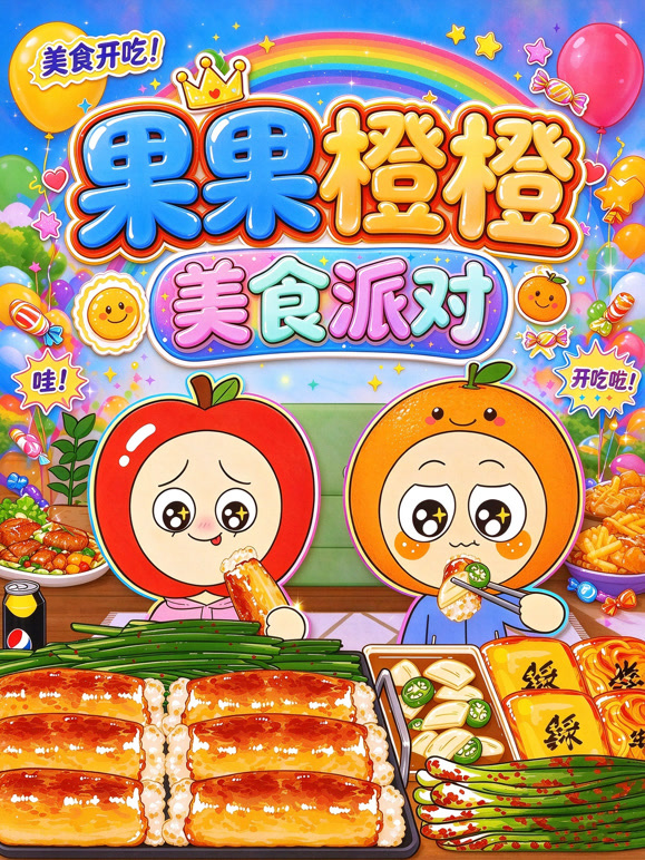果果橙橙美食派对