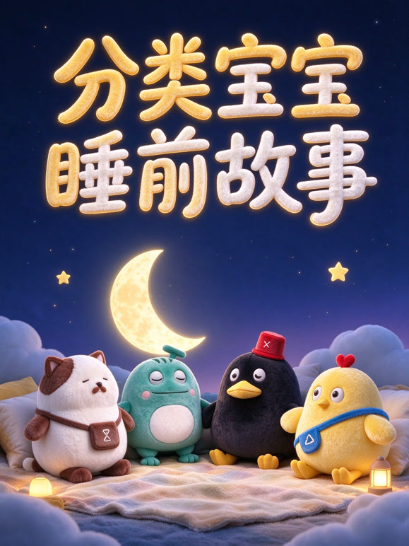 分类宝宝睡前故事